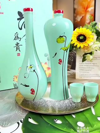 #杏花村荷为贵酒#好酒推荐 #品酒品人生 #送礼佳品