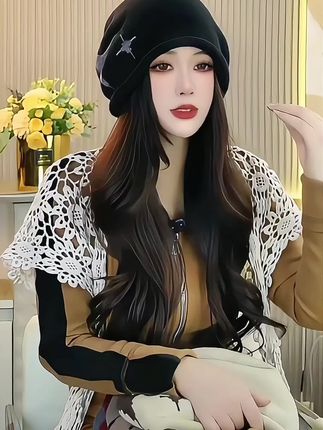 #许我耀眼林涛穿搭 #堆堆帽 #包头帽 #保暖又好看 #冬季必备