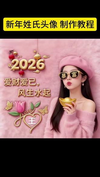 新年姓氏头像制作教程来啦!#剪映 #姓氏头像 #新年头像 #新年姓氏头像 #头像定制
2026姓氏头像模板
姓氏头像制作教程
输入姓氏自动生成头像
免费制作头像一键生成
姓氏的专属头像
姓氏头像制作免费
100个姓氏图片
免费自取姓氏头像
姓氏头像生成入口