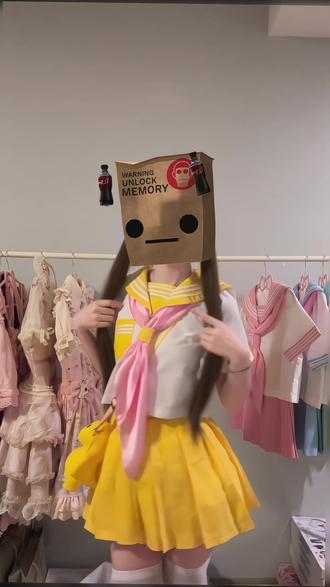 喜欢这个奶龙#水手服
