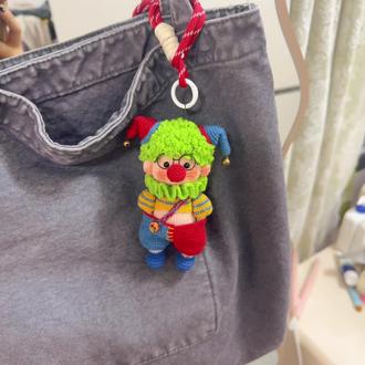 原创插兜小丑材料包@婷婷手工小店 小号店铺下单