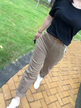 #水洗棉哈伦裤 #小脚裤 #面料柔软舒适 #休闲穿搭 #早秋穿搭
