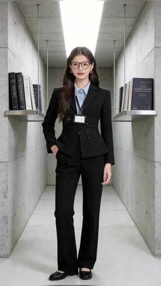 面试必胜!黑色西装外套,穿出自信,不满意可退! #面试正装套装 #职业正装西装 #正装套装女