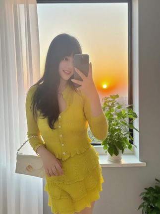 镂空针织套装❤️显瘦显白❤️气质时尚新款!#今日穿搭 #穿出高级感 #今日ootd 80-125斤皆可穿