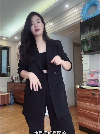 简约高级感韩系阔版休闲时尚西装套装#西装套装女 #韩版西装 #西装套装穿搭 #早秋氛围感穿搭 #简约气质穿搭