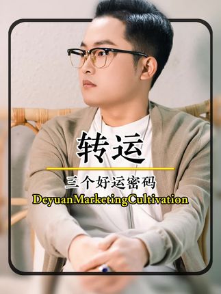 教你三个好运密码 #德元营销修行 #德元#德元东方营销智慧学