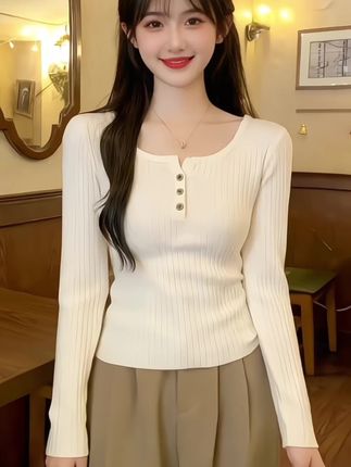 气质显瘦百搭长袖上衣 #秋冬基础款打底合集 #晒晒我的秋日穿搭 #温柔风是永远的理想型穿搭 #小个子女生秋冬就这样穿 #秋冬都市硬核穿搭 @抖加🔥上热门🔥dou+🔥热点宝