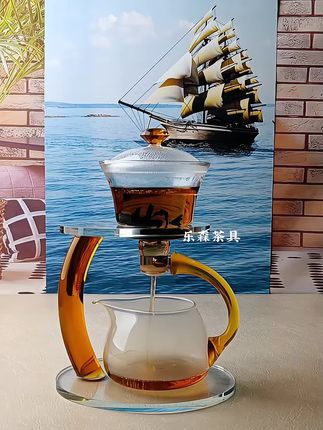 #玻璃茶具 #懒人泡茶器 #自动磁吸茶具套装 #轻奢高档 #召唤茶友 @DOU+小助手 @DOU+上热门