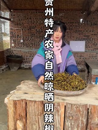 贵州人饭桌上必备的美食“阴辣椒”酥酥脆脆, 香香辣辣 #妈呀太香了