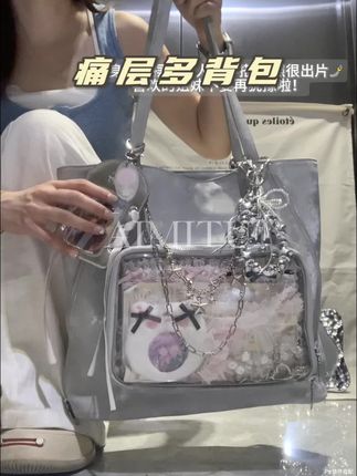 简约款配啥衣服也不违和 周末逛街塞外套 上班装笔记本 实用到想天天背的包包来喽#托特包推荐 #热门 #包包推荐 #平价 # 痛包