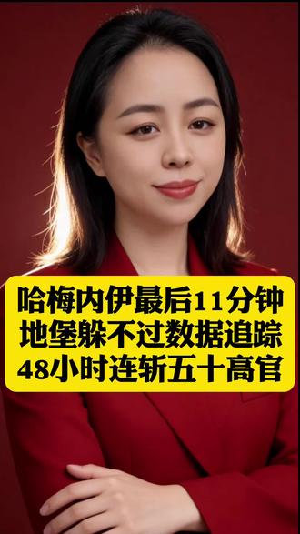 哈梅内伊最后11分钟,地堡躲不过数据追踪,48小时连斩五十高 #AI战争 #算法斩首 #哈梅内伊#全球创作者计划