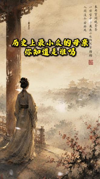 历史上最小众的母亲,你知道吗 #传统文化#文化知识#王立群