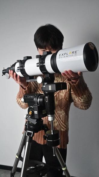 如何校准寻星镜 #天文望远镜 #寻星 #天文观测 #自动寻星 #天文