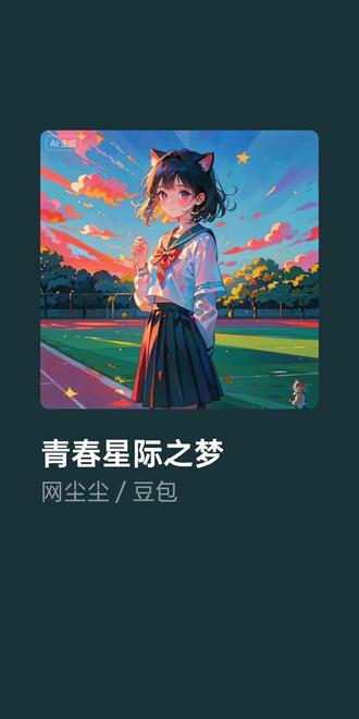 歌词:
猫耳框圈住半张侧脸,晚风漫过镜头边缘
此刻的晴朗,被你悄悄珍藏
藏进滤镜温柔的宣章
短发裁碎青涩少年感,软白领口漾着微光
心底的新芽正悄悄生长
踮脚接住人间晚风的晴朗
每帧特效是柔软的星壳
每段文案是未拆的星河信辙
你把心事折进十五秒片刻
怕情绪滚烫,又怕无人懂得
你借镜头熨平青春褶皱
将敏感藏进猫耳兔头
那些缄默细碎的小念头
在光影之间,慢慢成熟
你在短发与广袖间游走
于世俗缝隙寻温柔出口
那些未说破的软与愁
被漫天星光,轻轻收留
甜妹裙角拂过落日光影,比耶指尖藏着怯意
隐秘的热忱,安静地沉溺
是未曾宣之于口的热烈隐秘
JK领结束住懵懂拘谨,汉服广袖揽尽少年意气
你在万千风格里探寻谜底
哪一种最贴合真实的自己
低像素晕染绯红印记
细碎文案裹着软意期许
你把脆弱裹进星光糖衣
怕心事暴露,又怕无人惦记
你借镜头熨平青春褶皱
将敏感藏进猫耳兔头
那些缄默细碎的小念头
在光影之间,慢慢成熟
你在短发与广袖间游走
于世俗缝隙寻温柔出口
那些未说破的软与愁
被漫天星光,轻轻收留
祈愿岁岁欢愉的字句里
藏着未诉的细碎叹息
生活予你怅然的伏笔里
藏着你积攒已久的勇气
你在虚拟暖意里拾取安心
于真实镜头前练习笃定前行
末帧动态小熊蹭过眉眼
心事如银河碎光
忽明忽暗,生生不息
青春镜头盛满半糖情绪
每条动态都是你写给成长的
温柔星际注脚
旋律
轻柔升调开篇,主歌平缓细碎,预副歌渐扬,副歌清亮开阔,桥段轻缓沉淀,收尾柔缓余韵,适配校园卡点节奏
简谱(C调4/4拍)
1 2 3 5 | 3 2 1 - | 1 2 3 5 | 5 3 2 -
3 5 6 5 | 3 2 1 - | 1 3 5 6 | 5 3 2 -
(副歌)1 3 5 6 | 6 5 3 - | 3 5 6 1’ | 6 5 3 -
桥段回落1 2 3 5,收尾渐弱
咬字
主歌轻缓咬字、气息绵长;副歌加重核心词句,语速稍扬;桥段放缓,轻声吐露心事,收尾柔化收束
声色
清冷清甜少女声线,气声轻柔细腻,舒缓松弛,兼具青春灵动与星际辽阔氛围感