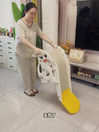 多功能儿童室内可折叠滑滑梯 家庭0-2岁宝宝幼儿园小孩游乐园
