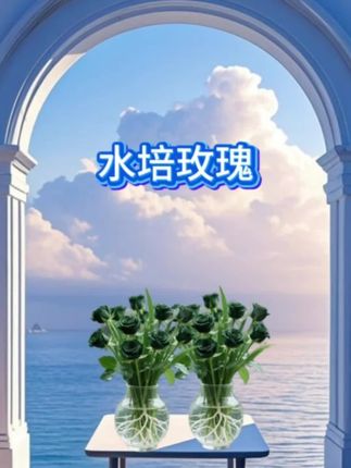 #爱生活爱养花 #水培植物 #花卉绿植 #水培玫瑰 #好看的花一定要分享给你