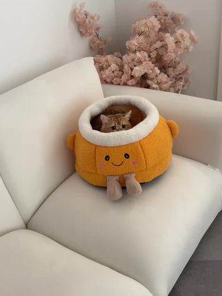 橘子猫窝#猫窝 #狗窝 #猫窝推荐 #四季通用狗窝推荐 #宠物窝