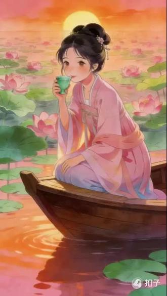 16岁的李清照,把船划进了荷花深处 16岁的李清照喝醉了,把船划进了荷花深处。那是她一生中最无忧无虑的时光——父亲是当朝高官,才情初露,还没尝过国破家亡的滋味。
她写下《如梦令》:争渡,争渡,惊起一滩鸥鹭。表面是写少女的欢笑,实际上是在记录一生中最无忧无虑的时刻。
多年后逃亡江南,她再回忆起这一天,那满池荷花已成回不去的梦境。
李清照用一生证明:最珍贵的不是名垂青史,而是青春里那些"不知愁滋味"的黄昏。
常记溪亭日暮,不是写给宋朝看的,是写给每一个怀念年少时光的人。
你16岁那年的夏天,发生了什么?评论区告诉我。#李清照#如梦令#古诗词#国风#AI创作浪潮计划