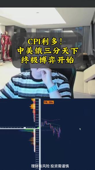 CPI利多美,中俄三分天下终极博弈开始?
#掘金计划2025 @DOU+小助手 #一口气看懂经济学 #经济学知识看世界 #外汇黄金策略 #黄金