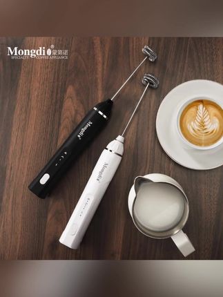 #牛奶打泡器 Mongdio咖啡打奶泡器牛奶打泡器手持奶泡机打发搅拌器电动搅拌棒 #手持奶泡机 #打发搅拌器 #电动搅拌棒 #咖啡打奶泡器