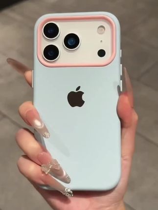 新款高颜值液态二合一适用iPhone16手机壳14苹果15promax高级13女#手机壳#这个手机壳真的长在我心巴上