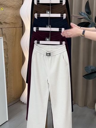 秋冬爆款!女士直筒休闲裤宽松显瘦超洋气 #时尚女士裤 #新款直筒裤 #秋冬休闲裤 #时尚休闲裤 #秋冬新款裤