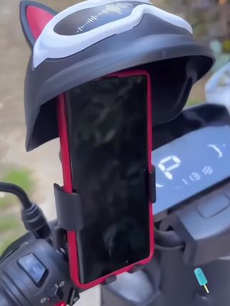 电动车手机支架摩托车,导航支架外卖骑手,遮阳防雨小头,