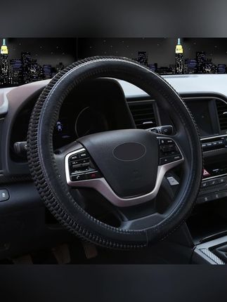 木森推荐#方向盘套 冰丝方向盘套四季通用汽车把套防滑吸汗耐磨男女通用把套手工编织#把手套 #汽车用品 #汽车好物 #方向盘套推荐