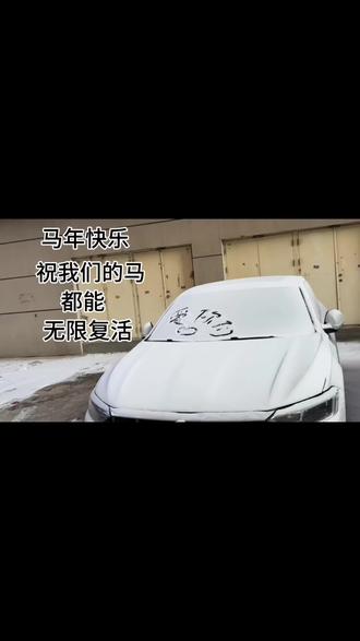 马年快乐 祝我们的马 都能 无限复活