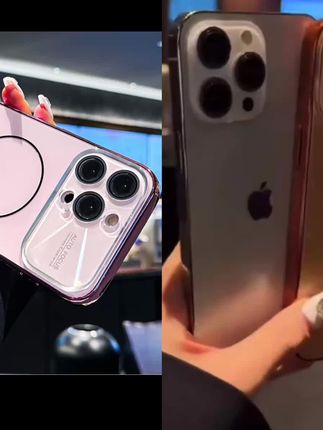 秒变17大视窗适用苹果16promax手机壳iphone15自带镜头膜防摔磁吸#苹果17#磁吸手机壳#防摔手机壳推荐