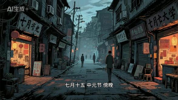 他把《阴阳秘术》当剧本杀玩,直到看见红衣学姐真朝他笑 张晓超得到爷爷遗物《阴阳秘术》时,只当是老头儿临终糊涂。
为在学妹面前耍帅,他按书里瞎念咒语,竟真招来了红衣学姐的幽魂。
学姐笑得温柔:“学弟,要一起玩吗?”
张晓超腿软:“玩、玩什么?”
“当然是玩……你逃我追呀。”
他狂奔逃命时,却瞥见书末小字:若遇红衣,可念此咒反杀。
张晓超边跑边吼:“太上老君急急如律令!!”
红衣学姐愣住:“你念的是……超市促销咒?”#动漫 #漫画 #插画 #原创动画