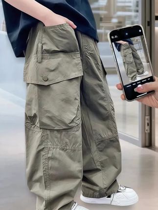 #男童穿搭 #休闲百搭 #工装裤穿搭 #运动休闲 #暑假出游穿搭 @抖加🔥上热门🔥dou+🔥热点宝