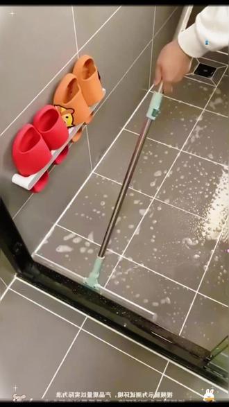 #刮水扫把 #家务好帮手 克霖邦仕多功能魔术扫把刮水器刮地扫水干湿两用除尘卫生间擦玻璃#浴室好物 #魔术扫把 #懒人拖把