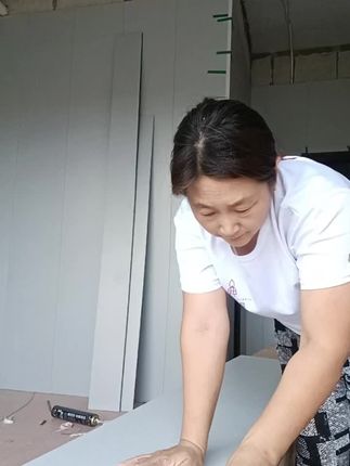 #努力的人最幸运 #工作日常记录 #女木工 你们猜一下几下划开的