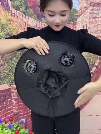 新升级太阳能款风扇帽,男士夏季户外防晒帽,登山钓鱼防紫外线遮阳帽,防水多功能渔夫帽,双电机,加大风力。#太阳能防晒风扇帽 #夏天必备神器 #遮阳防晒 #户外装备 #夏季必备