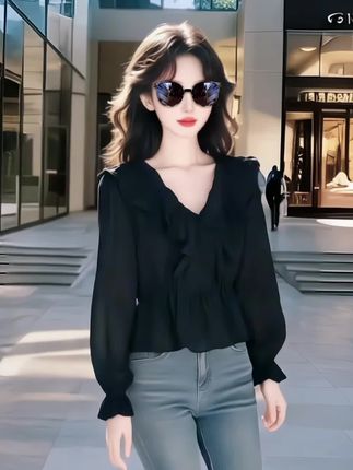 #减龄显瘦穿搭 #春秋新款 #时髦穿搭 #减龄气质 #上衣穿搭