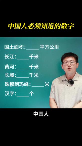 必须要知道的6个数字 #小学数学 #数学思维