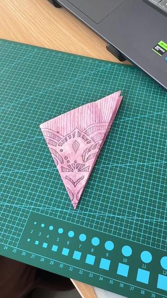 三分钟学会的剪纸教程#剪纸 #文化传承