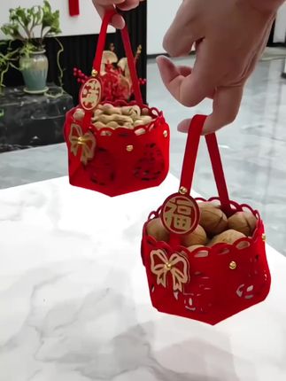 #乔迁干果蓝#喜庆用品#乔迁用品#乔迁提篮@DOU+小助手 @巨量千川