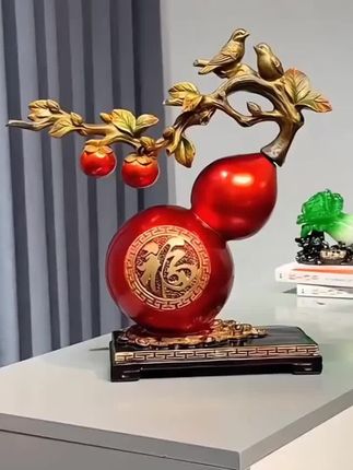 新中式树脂葫芦摆件#好物推荐#新中式树脂葫芦摆件#葫芦摆件#工艺品摆件