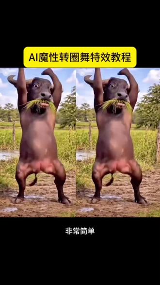 荷兰奶牛跳舞教程 #动物ai跳舞特效教程 奶牛跳舞原视频 公牛来了搞笑视频 牛跳舞视频 #剪映 牛跳舞视频ai #牛跳舞视频ai教程 牛跳舞AI视频 #牛ai跳舞的视频怎么做 #免费ai跳舞视频生成软件 奶牛舞教学视频