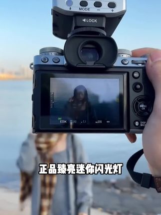 正品臻亮闪光灯迷你闪光灯适用佳能尼康索尼富士松下奥林巴斯通用