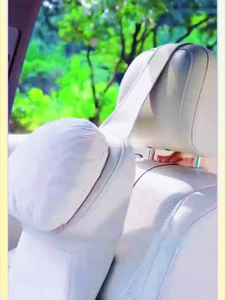 汽车迈巴赫头枕腰靠超舒服!护颈枕、靠枕四季通用,车载腰垫缓解久坐疲劳,车内必备~ # 汽车头枕 #腰靠 #车载配件