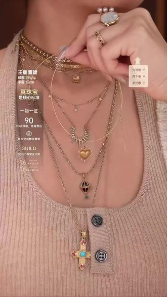 18K金镶钻爱心紫玉髓!顺丰速发礼盒装!