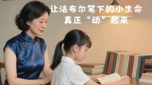 法布尔笔下的小生命,真正“动”起来了 《昆虫记》版本很多,这部动画以人教版内容制作。#家有初中生 #中考 #八下 #昆虫记 #法布尔昆虫记