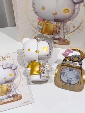 谁懂 拼好就不想送人了~,#hellokitty #kitty猫 #少女心好物 #送女生礼物 #积木