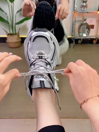 #老爹鞋#透气网鞋 #透气舒适 #软底软面穿上超舒服 #脚宽脚胖都可以