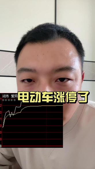 电动车涨停了 #青年创作者成长计划#热点 #社会 #财经