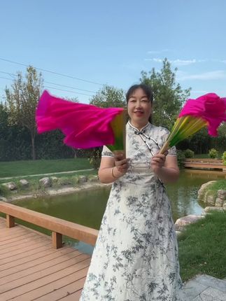 #舞蹈扇子 #秧歌扇子