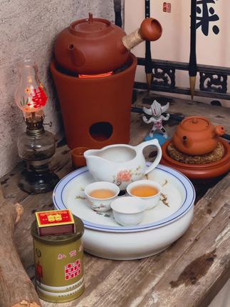 潮汕人喝茶为什么只有三个杯子#茶生活 #每日一茶 #召唤茶友 #今天你喝茶了吗